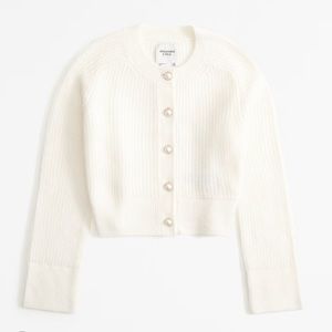 Abercrombie and Fitch Crew Pearl Button Cardigan